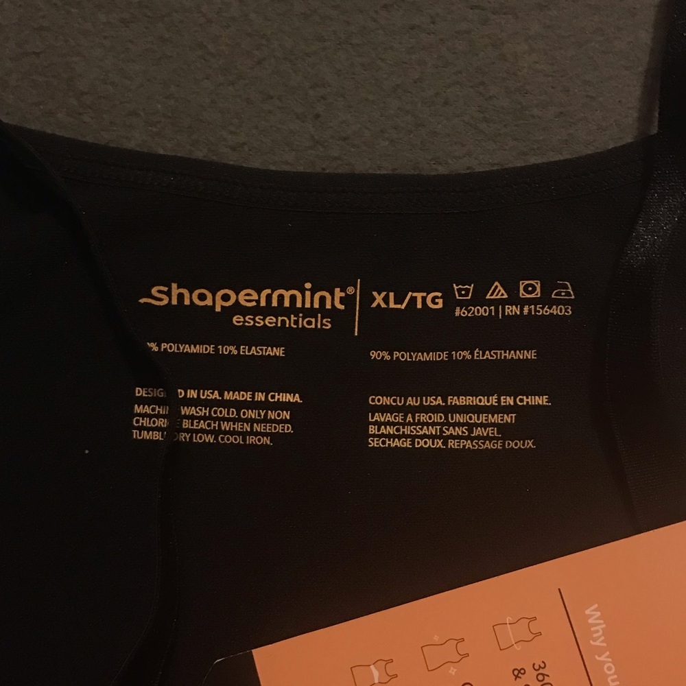 NWT Shapermint Scoop Neck Shapewear Cami - Picture 5 of 10